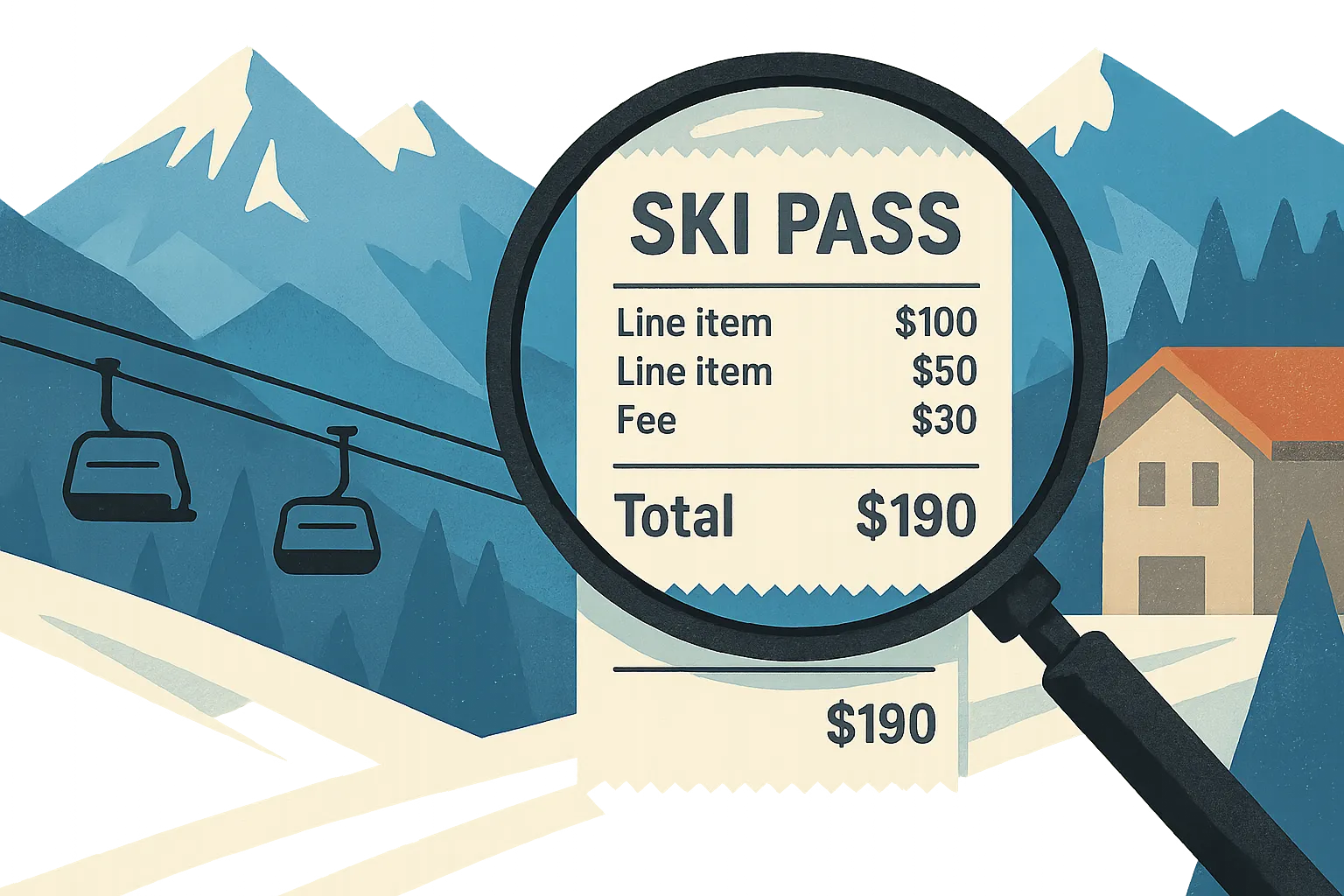 Ski resort pass fee breakdown and pricing transparency best practices